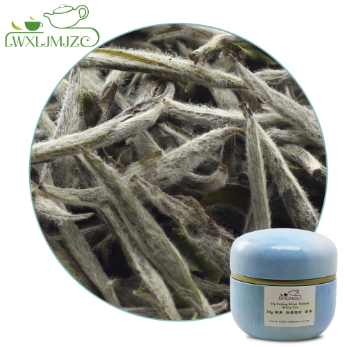 30g Top Quality Fuding Bai Hao Silver Needle White Tea Bai Hao Yin Zhen White Tea With Tin