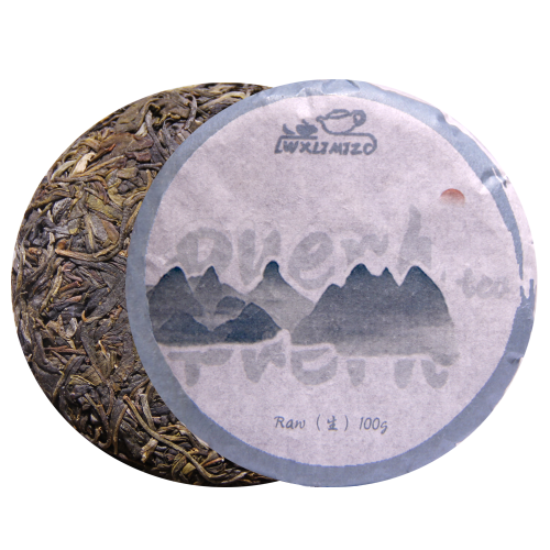 2021yr Aged Raw Uncook Puerh Tea Cake 100g-Pu erh Tea Puer Tea