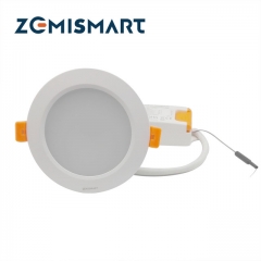 Zigbee 3.0 Smart RGBW Downlight Work with Smartthings Echo Plus LED Recessed Lights Light