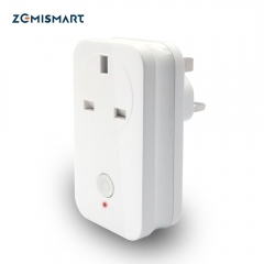 Zigbee 3.0 UK Power Socket Compatible With SmartThings Echo Plus Smart Gadget Switch Wireless Phone APP Remote Outlet