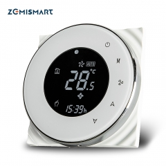 WiFi Thermostat for Air Condition Compatible with Amzon Alexa Google Home Smart Life app Control Programable
