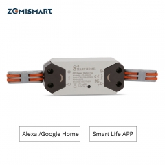 Zemismart WiFi Smart Switch Alexa Google Assistant APP Remote Control Automation Module DIY Timer  AC 90-250V