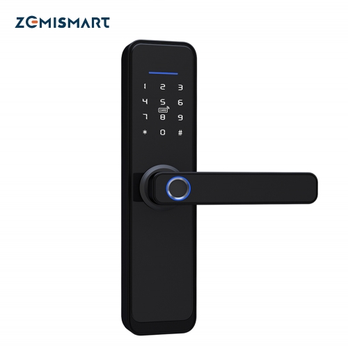 Zemismart Tuya WiFi Smart Lock Core Cylinder Intelligent Security Door Lock Encryption With Keys Work With Smart Life App