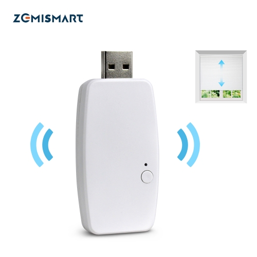 Zemismart Wifi Dongle For Am15 App Control RF motor Mini Design Smart Curtain