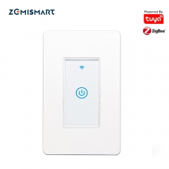 Zemismart Wall Smart Wireless WiFi US Light Switch Compatible with Amazon Alexa Google Home  Timer Function