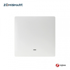 Zemismart Tuya Zigbee Wireless Switch Battery Wall Remote with Push Button Smart Life Alexa Google Home Control