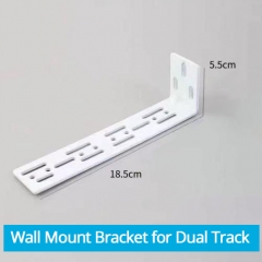 Wall mount bracket for Dual track
