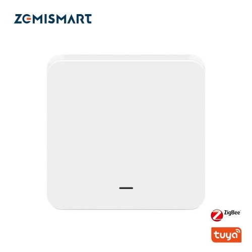 Zemismart Tuya Zigbee 20A Water Heater Boiler Switch EU with Push Button Electric Light Switch High Power Alexa Google Control