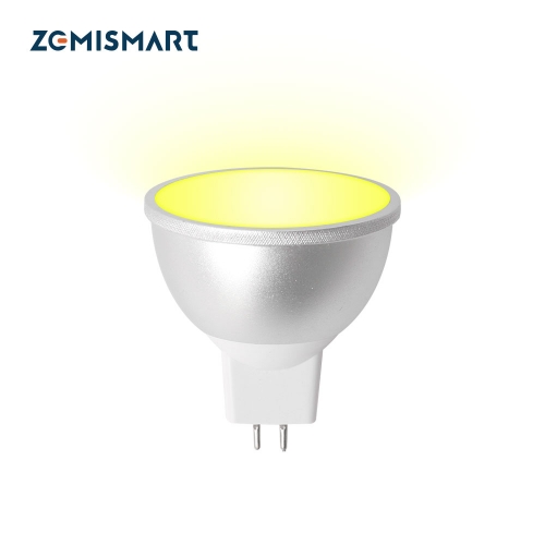 Zemismart Gu5.3 LED Bulb MR16 WiFi Alexa Google Home Assistant Tuya Smart Life APP Remote Control RGBCW LED Light Dimmer Lamp