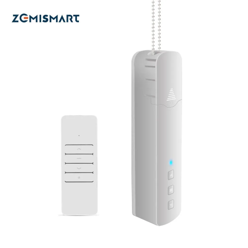 Zemismart Updated Tuya zigbee Roller Shade Driver Built-in Battery DIY Roller Shutter Motor Alexa Google Assistant Voice Control