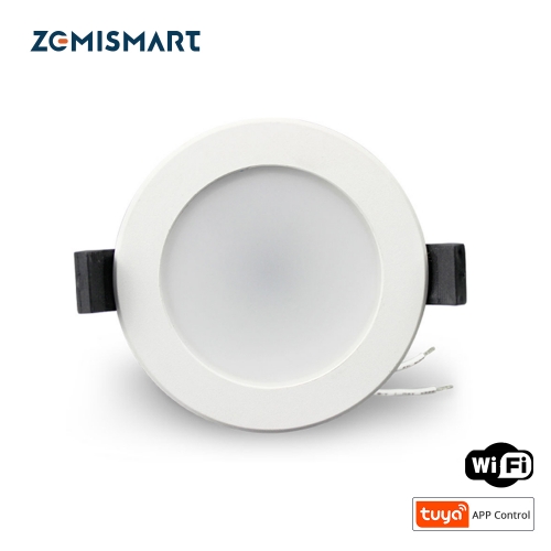 Zemismart 2.5/6 inch WiFi RGBCW Led Downlight 7w 10w Voice Control Alexa Echo Dot Spot Show Google Home Assistant  Home Automation