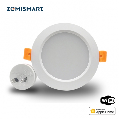 Zemismart WiFi HomeKit Smart LED Downlight 2.5 3.5 4 Inch Round Ceiling Lamp RGBCW Dimmable Spotlighting Siri Alexa Google Home