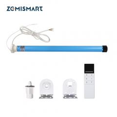 Zemismart Wifi Smart Electric Roller Blind Shade for 30mm Tube Roller Blind Motor Voice Control