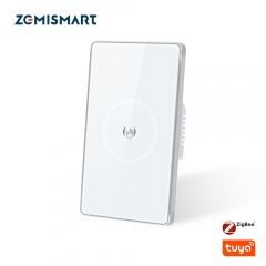 Zemismart Zigbee 3.0 Smart Wave Switch with PIR Sensor Work with Tuya SmartThings Echo Plus hub US Interruptor Support Alexa Google Home Voice Control