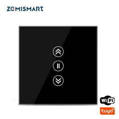 Zemismart Tuya WiFi Curtain Switch Alexa Echo Google Home Touch Control 110V 220V