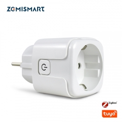 Zemismart ZigBee Smart Plug Power Socket Timing Function Home Voice Remote Tuya Smart Life APP Control With Alexa Google Home