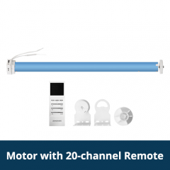 Motor with 20 channel remote