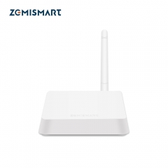 Zemismart Zigbee Hub work with HomeKit， ZMHK-01 Smart Home Bridge，Zigbee Smart Home control curtain, light, switch, sensor