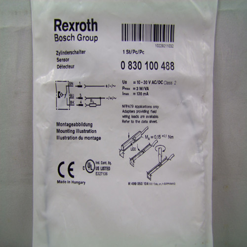 BOSCH REXROTH SWITCH 0830100488