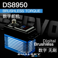 DS8950, brushless servo, torque, 73g, 30kg.cm@7.4V
