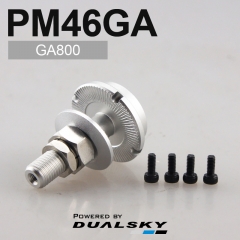 Spare parts for 2nd generation GA motor (ball bearing, main shaft, propeller mount, motor mount, motor extension)