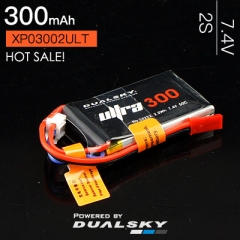 XP300ULT,7.4V-2S/11.1V-3S,High end Lipo packs