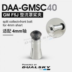 GM split collet+front bolt for 4/5/6mm shaft