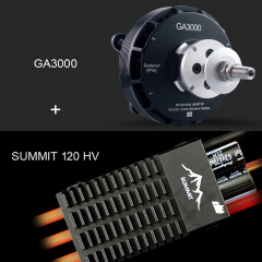 GA3000 Giant Airplane Series, for E-conversion of gasoline airplane + SUMMIT 120HV ESC