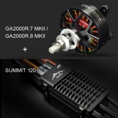 GA2000R.7 MKII Racing Edition, Giant Airplane Series,for E-conversion of gasoline airplane + SUMMIT 120 ESC