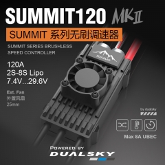 SUMMIT 120 MKII, SUMMIT series brushless speed controller