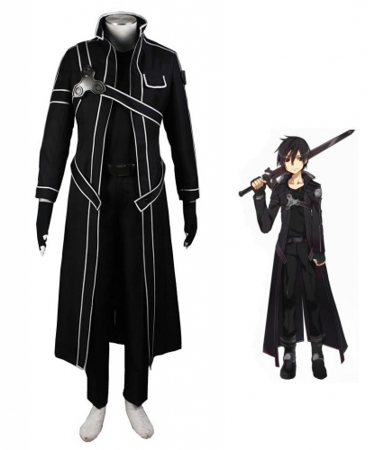 Sword Art Online Kirito Cosplay Costume