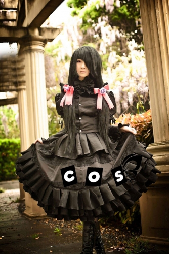 Date A Live Kurumi Tokisaki Gothic Lolita Costume