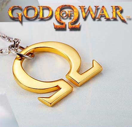 God of War Silver Necklace Pendant