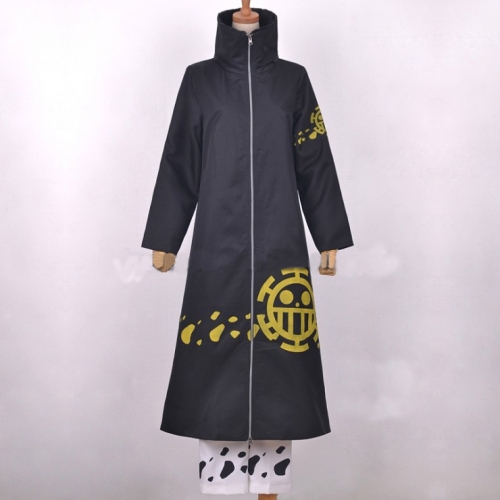 Trafalgar Law Long Black Coat (After Timeskip)