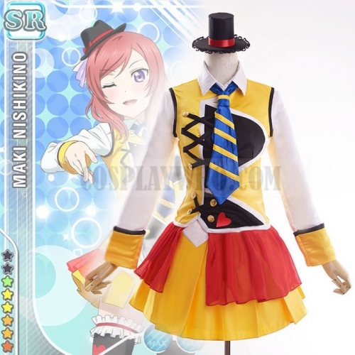Love Live Sunny Day Song Maki Cosplay Costume
