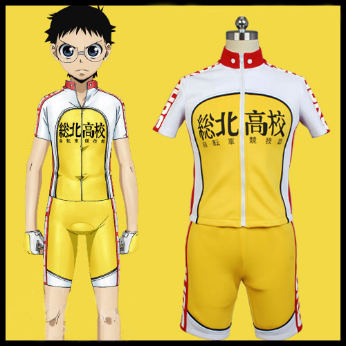 Yowamushi Pedal Souhoku High Bike Racing Suits