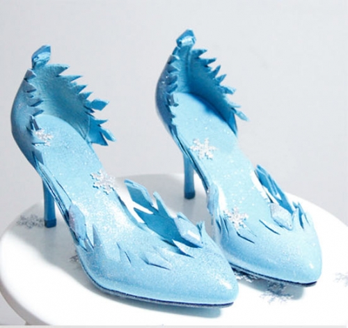 Frozen Elsa Cosplay Shoes