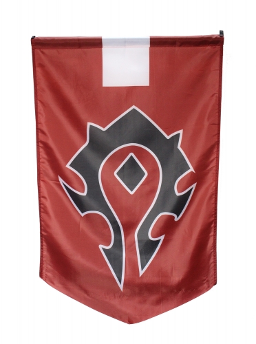 World of Warcraft Horde Banner Flag