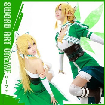 Sword Art Online Lyfa Cosplay Costume