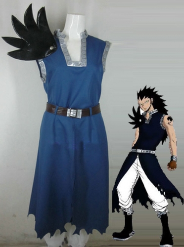 Fairy Tail Gajeel Cosplay Costume