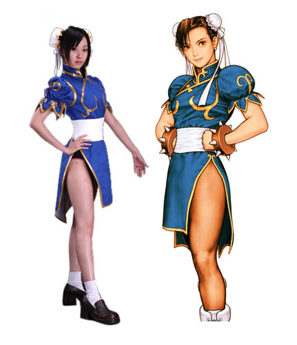 Chun Li Cosplay Costume