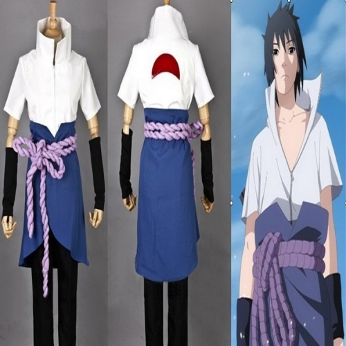 Naruto Sasuke Uchiha Cosplay Costume