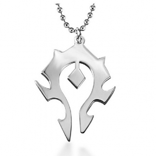 Word of Warcraft Horde Pendant Necklace