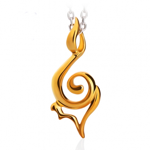 Naruto Symbol of Konoha Pendant Necklace