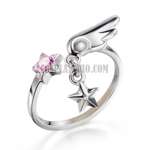 Cardcaptor Sakura CCS 925 Silver Ring