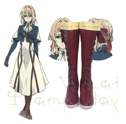 Violet Evergarden Cosplay Boots Shoes