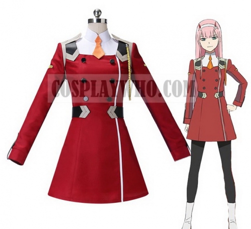 Darling in the Franxx Zero Two Cosplay Uniform