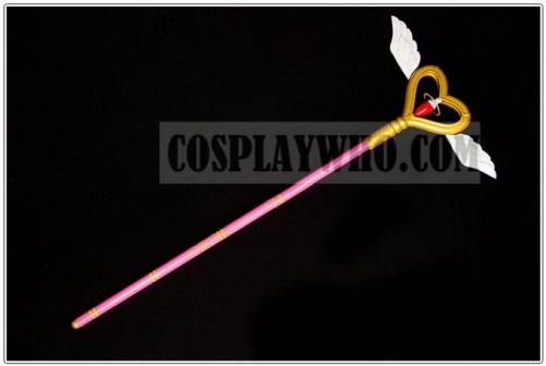 Magical Girl Ore Saki Uno Cosplay Staff Prop