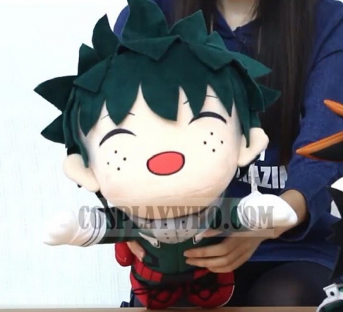 Boku no Hero Academia Izuku Midoriya Cosplay Short Plush Doll