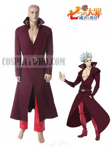 Seven Deadly Sins Ban Cosplay Costume